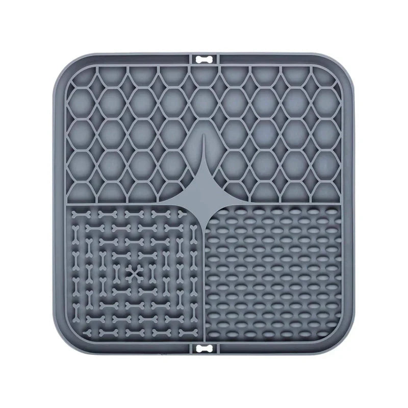 Silicone pet licking pad