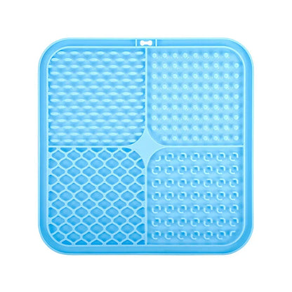 Silicone pet licking pad