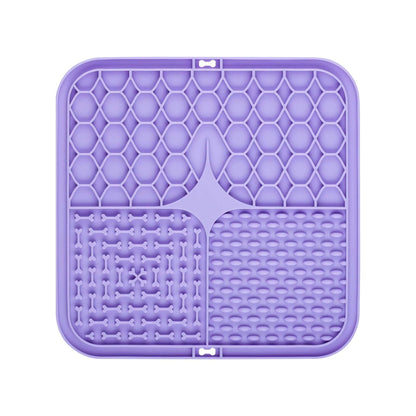 Silicone pet licking pad