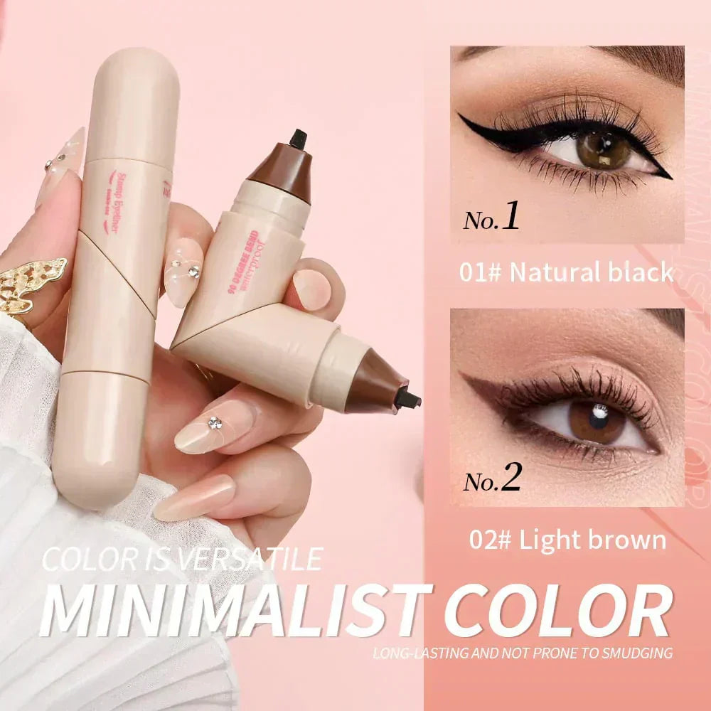 💞LAST DAY-BUY 1 GET 1 FREE💞Rotating Eyeliner Stamp Pen