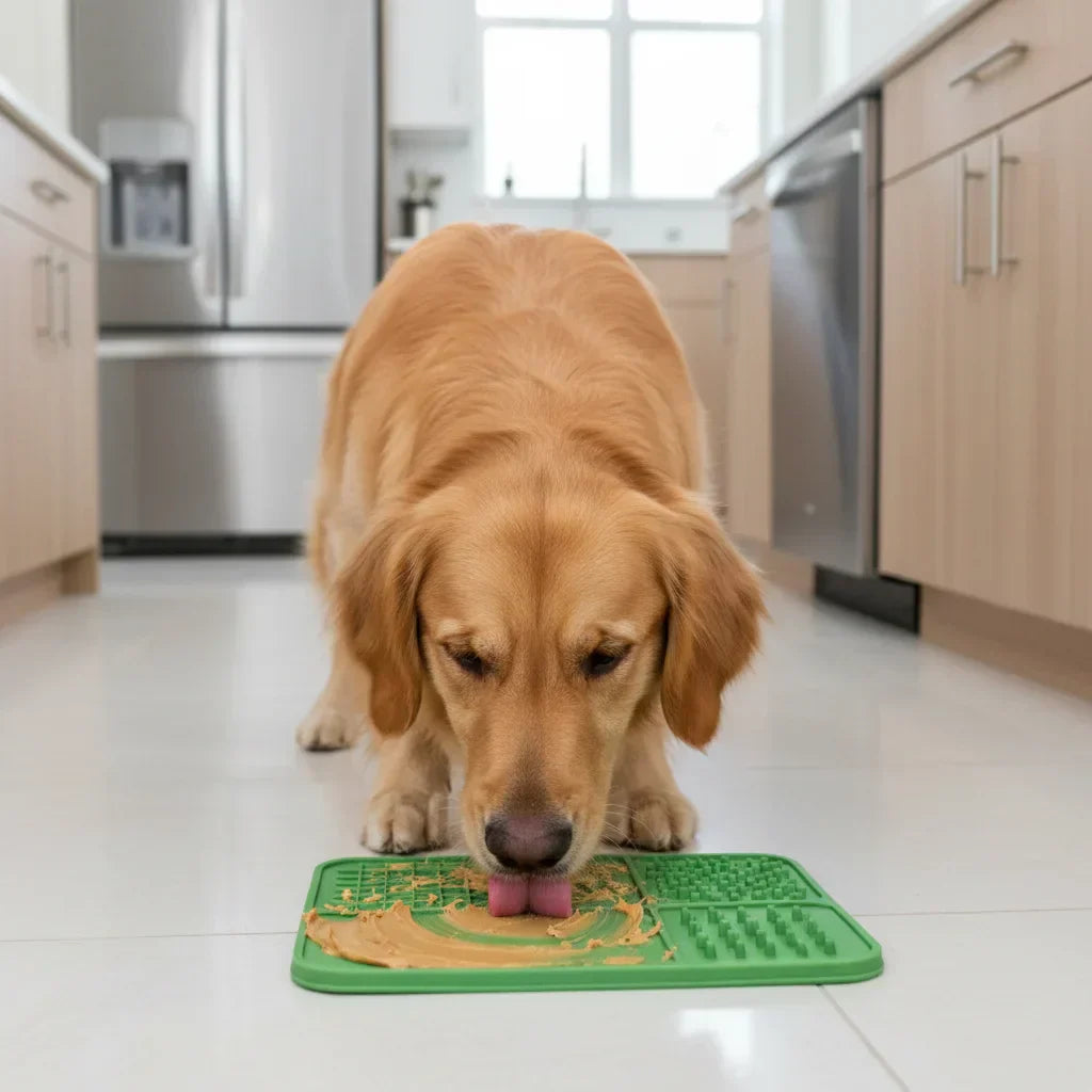 Silicone pet licking pad