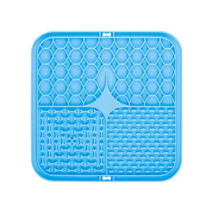 Silicone pet licking pad