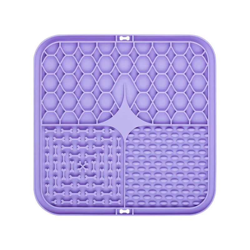 Silicone pet licking pad