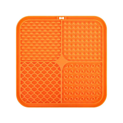 Silicone pet licking pad