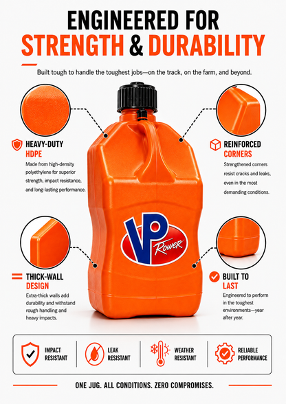 3‑Pack 5.5 Gallon Utility Fuel Jug with Electric Transfer Pump