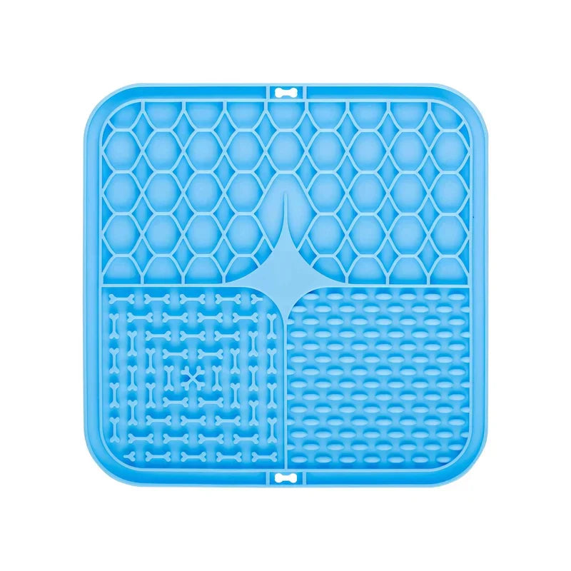 Silicone pet licking pad