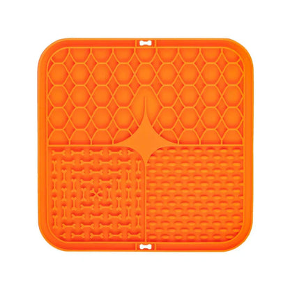 Silicone pet licking pad