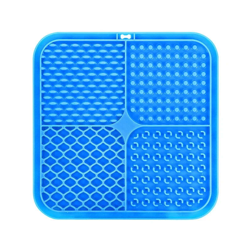 Silicone pet licking pad