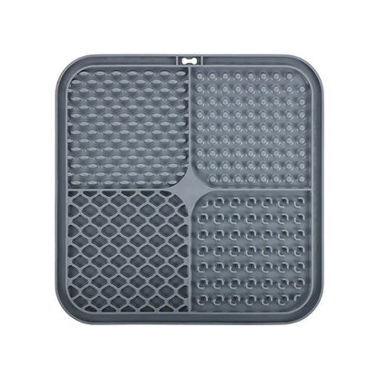 Silicone pet licking pad
